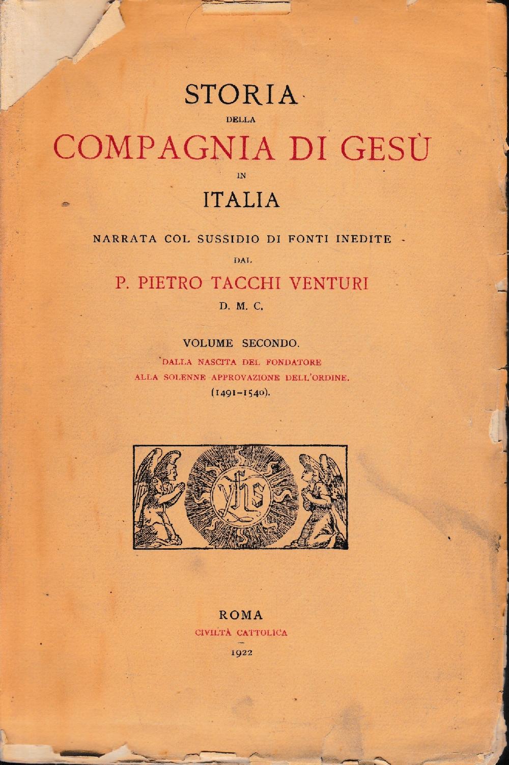 Abebooks Storia della Compagnia di Gesù in Italia vol. 2°
