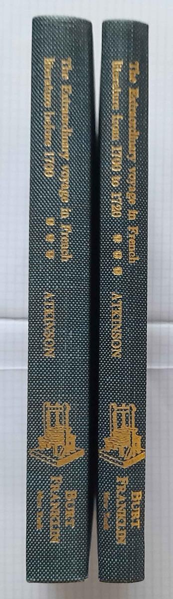 Abebooks The Extraordinary Voyage in French Literature Vol. 1 Before 1700 and Vol.2 1700-1720