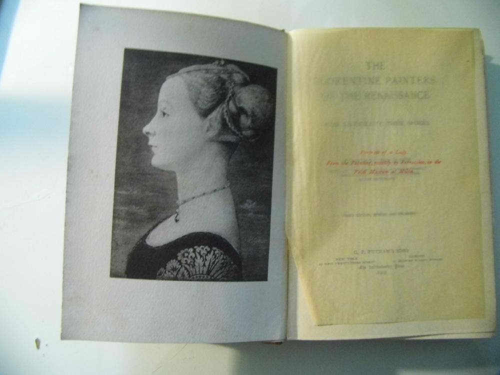 Abebooks THE FLORENTINE PAINTERS OF REINASSANCE BY BERNHARD BERENSON Third Editio Revised and enlarged