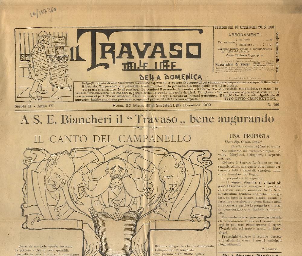 Abebooks TRAVASO (IL) delle idee della domenica. Anno IV. N. 160. 25 novembre 1903