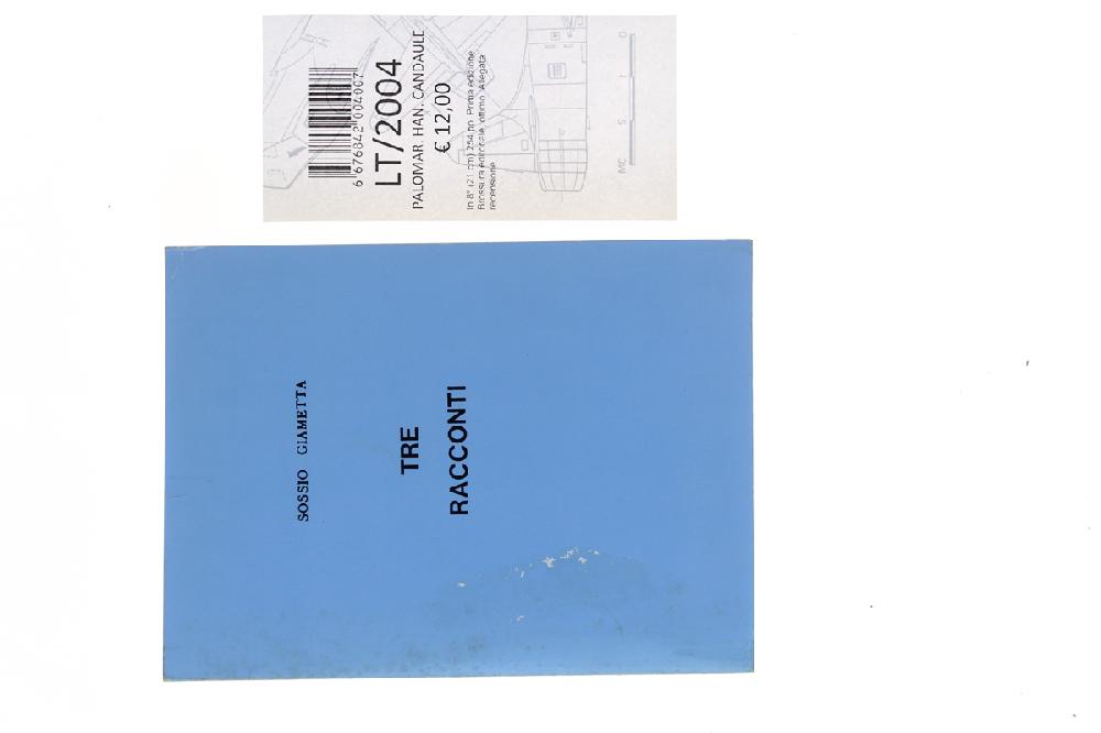 Abebooks TRE RACCONTI. [Bozza di stampa: volume inedito]: