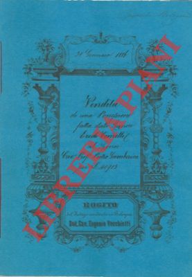 Abebooks Vendita di una possessione detta "Sabbatino" posta a Castenaso provincia di Bologna