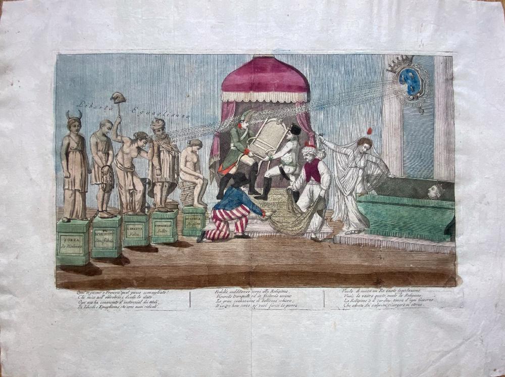 Abebooks Vignetta satirica sulla Repubblica francese: Qual orgasmo o Francesi? Qual passo sconsigliato?/ Che mise nell'obbrobrio e desolò lo stato / Ogn'uno ha conosciuto il sostanzial dei titoli / Di Libertà e Eguaglianza che