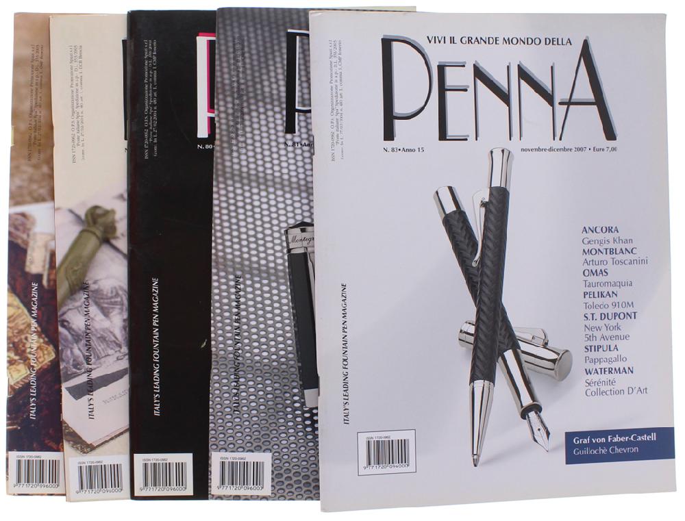 Abebooks VIVI IL GRANDE MONDO DELLA PENNA - 5 riviste: N. 78 - 79 - 80 - 81 - 83. Anno 15 - 2007. Come nuove.: