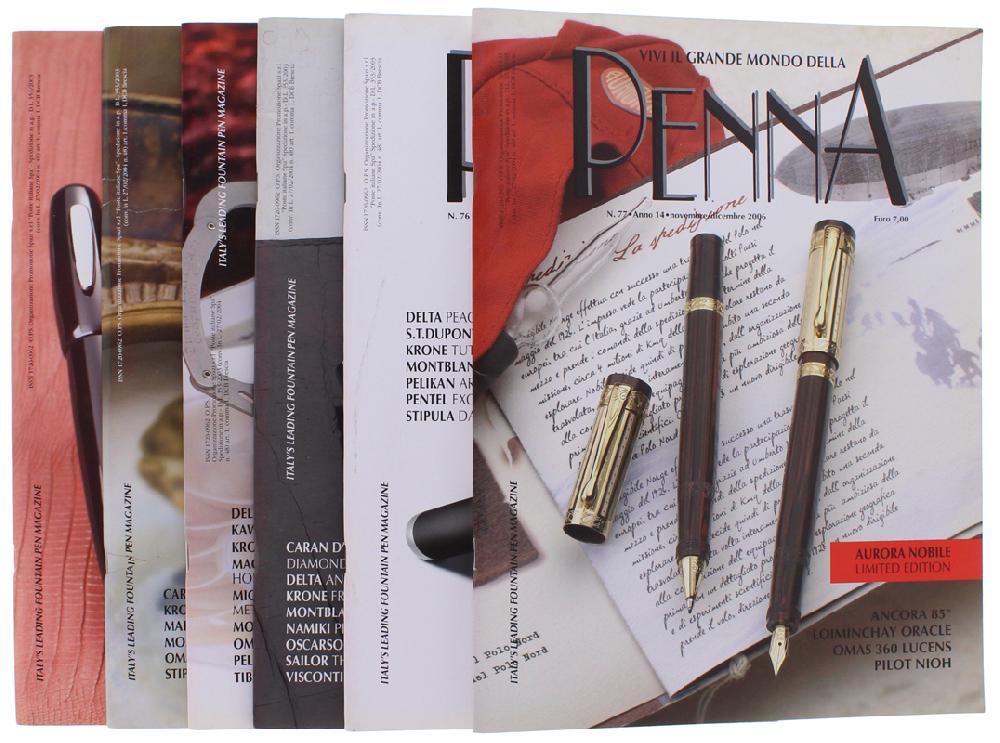 Abebooks VIVI IL GRANDE MONDO DELLA PENNA - 6 riviste: Annata 2006 completa: dal N. 72 al 77. Anno 14. Come nuove.: