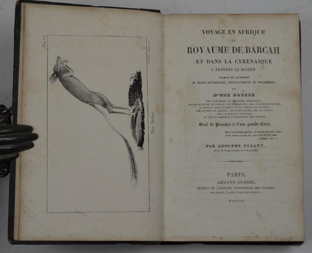 Abebooks Voyage en Afrique au Royaume de Barcah et dans la Cyrénaique. Traduit et augmenté de notes historiques géographiques et botaniques et d'une notice sur l'ancienne et moderne Cyrénaique sur le royaume de Fezzan sur Te