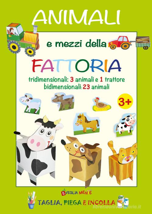 Libreriauniversitaria Animali e mezzi della fattoria tridimensionali: 3 animali e 1 trattore bidimensionali: 23 animali