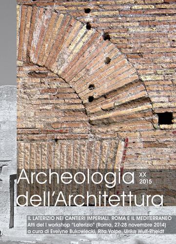 Libreriauniversitaria Archeologia dell'architettura (2015) vol.20