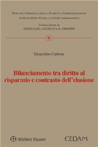 Libreriauniversitaria Bilanciamento tra diritto al risparmio e contrasto dell'elusione