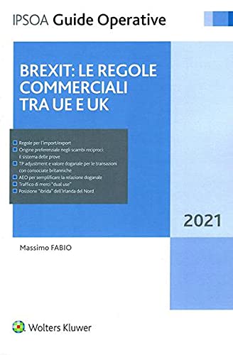 Libreriauniversitaria Brexit: le regole commerciali tra UE e UK