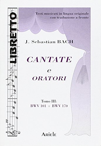 Libreriauniversitaria Cantate e oratori. Ediz. italiana e tedesca vol.3