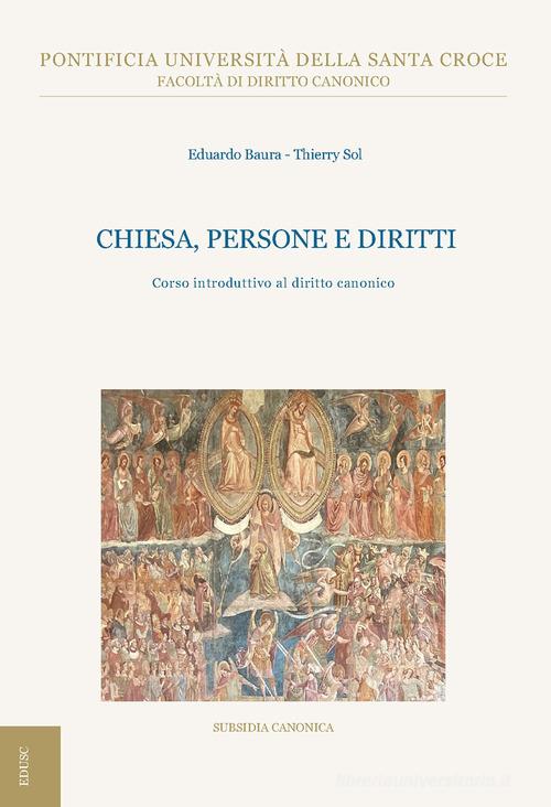 Libreriauniversitaria Chiesa persone e diritti. Corso introduttivo al diritto canonico