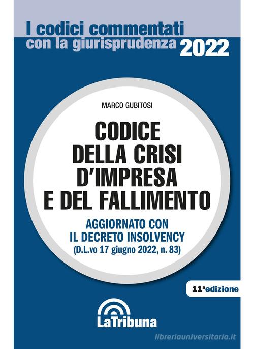 Libreriauniversitaria Codice del fallimento e della crisi d'impresa