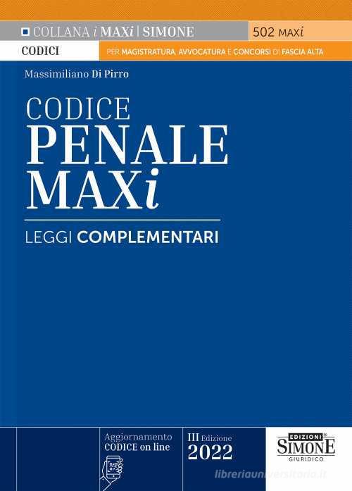 Libreriauniversitaria Codice penale. Leggi complementari. Con aggiornamento online