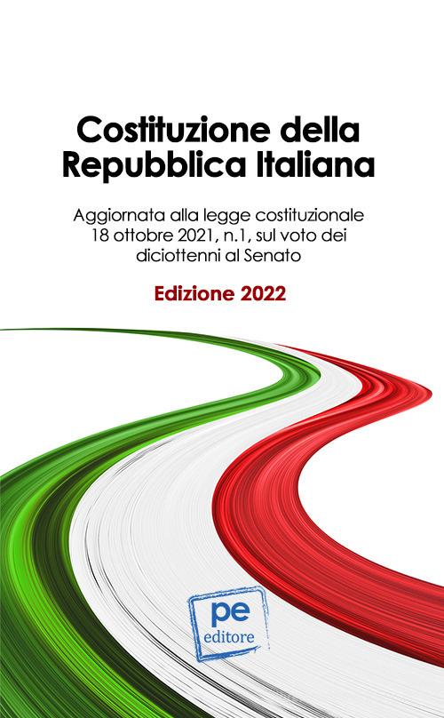 Libreriauniversitaria Costituzione Della Repubblica Italiana. Ediz. 2022