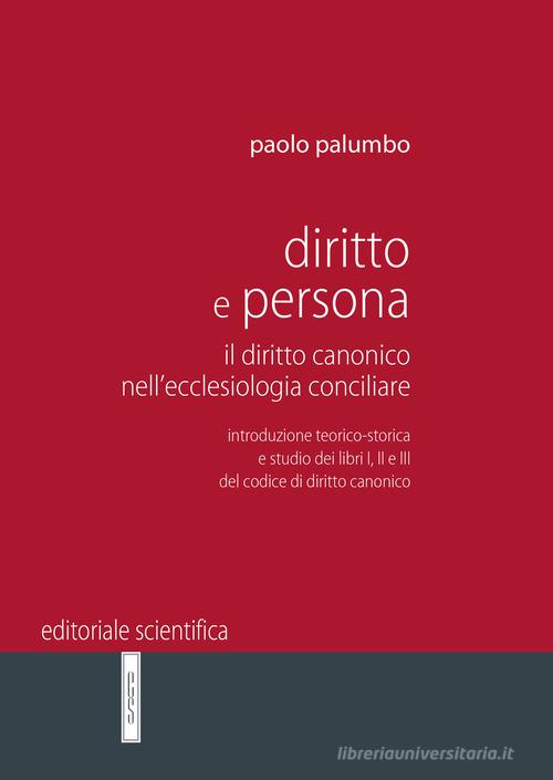 Libreriauniversitaria Diritto e persona. Il diritto canonico nell'ecclesiologia conciliare