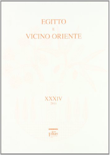 Libreriauniversitaria Egitto E Vicino Oriente (2011) Vol.34