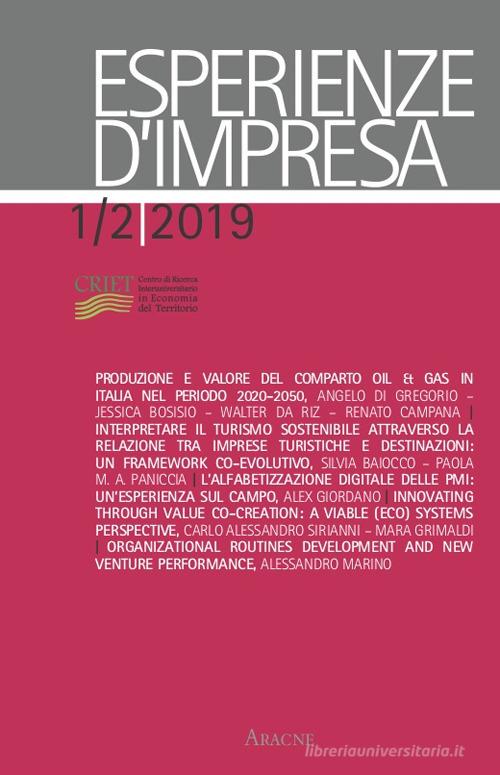 Libreriauniversitaria Esperienze d'impresa (2019) vol.1-2