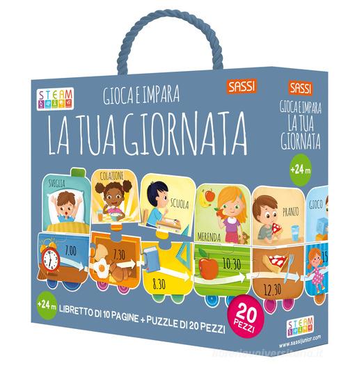 Libreriauniversitaria Gioca e impara. La tua giornata. Steam puzzle. Ediz. a colori. Con puzzle