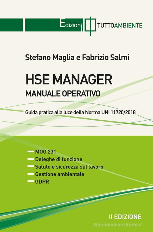 Libreriauniversitaria HSE manager. Manuale operativo