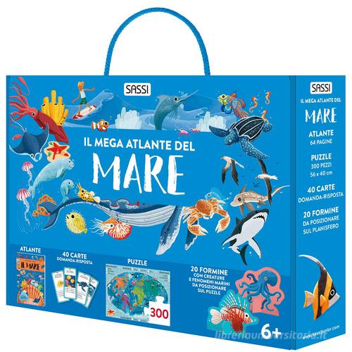 Libreriauniversitaria Il mega atlante del mare. Ediz. a colori. Con 40 carte. Con 20 formine. Con puzzle