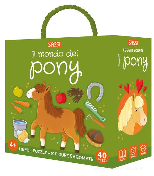 Libreriauniversitaria Il mondo dei pony. Q-box. Ediz. a colori. Con 10 figurine sagomate. Con puzzle