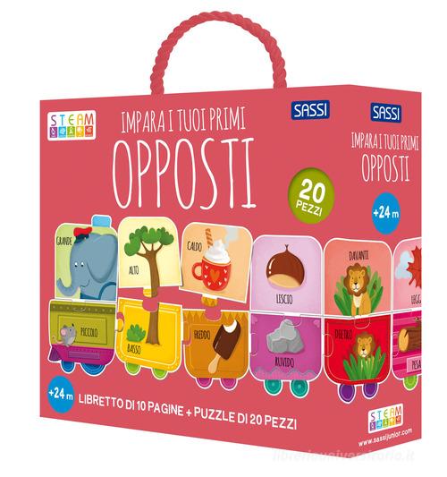 Libreriauniversitaria Impara i tuoi primi opposti. Steam puzzle. Ediz. a colori. Con puzzle