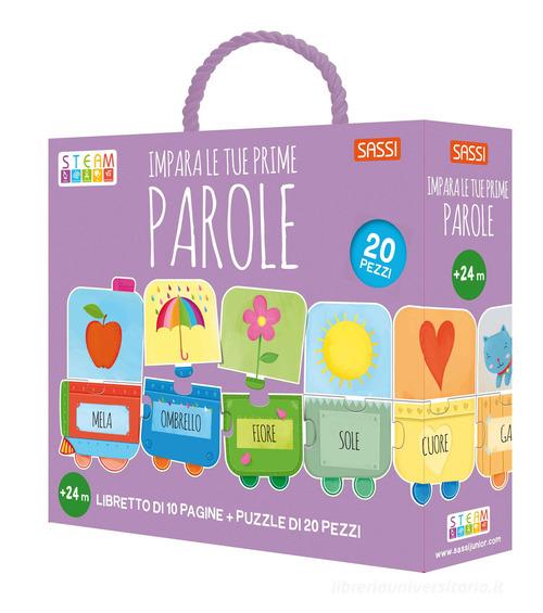 Libreriauniversitaria Impara le tue prime parole. Steam puzzle. Con puzzle