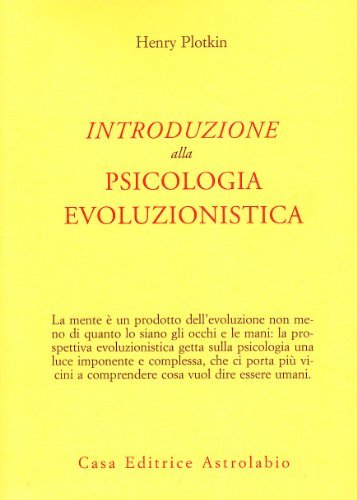 Libreriauniversitaria Introduzione alla psicologia evoluzionistica