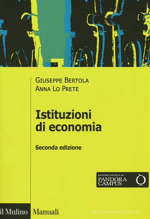 Libreriauniversitaria Istituzioni di economia. Ediz. ampliata