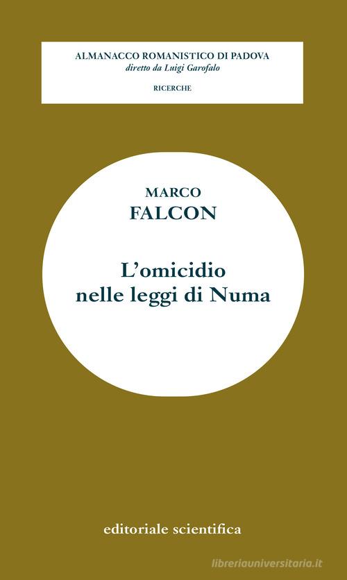 Libreriauniversitaria L'omicidio nelle leggi di Numa