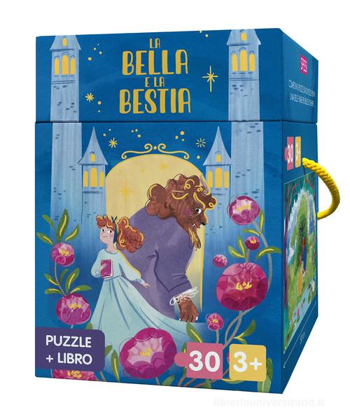 Libreriauniversitaria La bella e la bestia. Puzzle e libro. Ediz. illustrata. Con puzzle