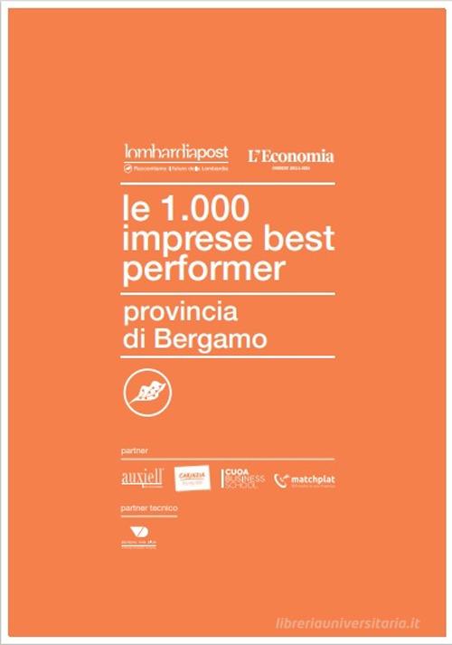 Libreriauniversitaria Le 1000 imprese best performer. Provincia di Bergamo