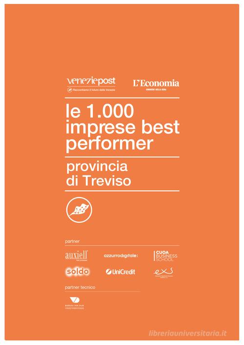 Libreriauniversitaria Le 1000 imprese best performer. Provincia di Treviso