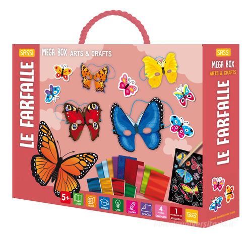 Libreriauniversitaria Le farfalle. Mega box arts & crafts. Ediz. a colori. Con gadget