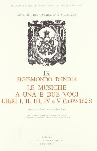 Libreriauniversitaria Le musiche a una e due voci. Libri I-V (1609-1623)
