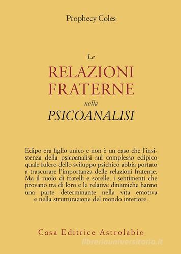 Libreriauniversitaria Le relazioni fraterne nella psicoanalisi