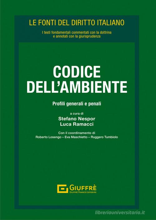 Libreriauniversitaria Codice Dell'ambiente