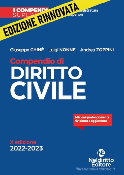 Libreriauniversitaria Compendio Di Diritto Civile
