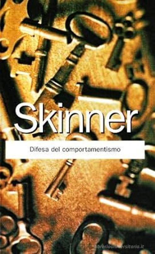 Libreriauniversitaria Difesa del comportamentismo