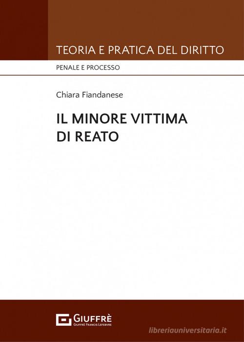 Libreriauniversitaria Il minore vittima di reato