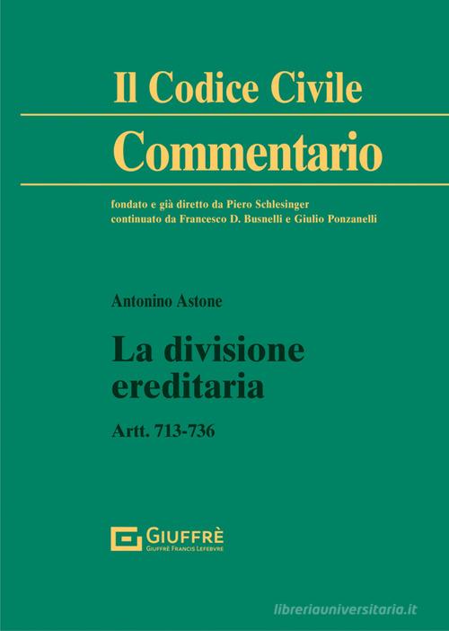 Libreriauniversitaria La divisione ereditaria