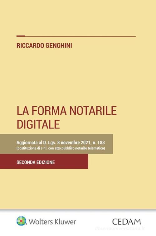 Libreriauniversitaria La forma notarile digitale