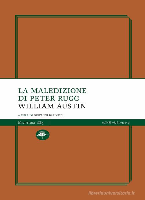 Libreriauniversitaria La maledizione di Peter Rugg