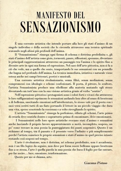 Libreriauniversitaria Manifesto del Sensazionismo