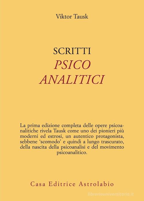 Libreriauniversitaria Scritti psicoanalitici