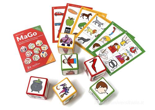 Libreriauniversitaria MaGo. Gioco non competitivo che stimola le competenze linguistiche la fantasia e la manualità. Con Gioco