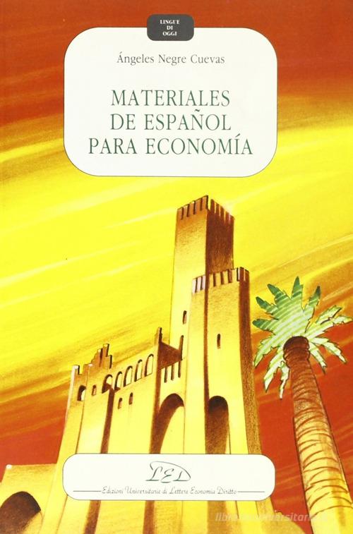Libreriauniversitaria Materiales de español para economía