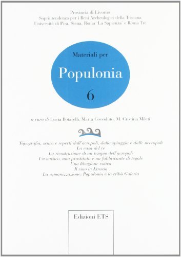 Libreriauniversitaria Materiali per Populonia vol.6