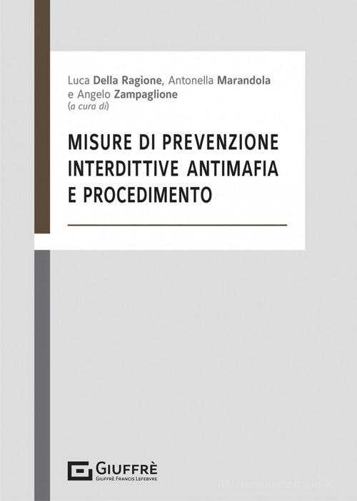 Libreriauniversitaria Misure di prevenzione interdittive antimafia e procedimento